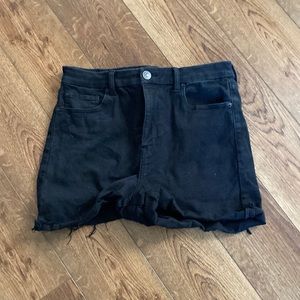 American Eagle Next Level Stretch black shorts